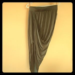 NWT Unique Army Green Skirt